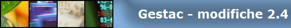 Gestac - modifiche 2.4
