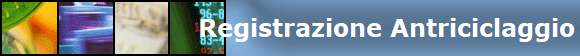 Registrazione Antriciclaggio
